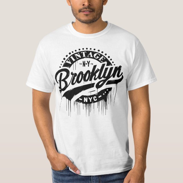 Brooklyn Vintage  T-Shirt (Front)
