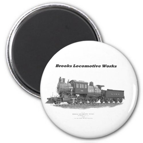 Brooks Camelback Locomotive LIRR magnet