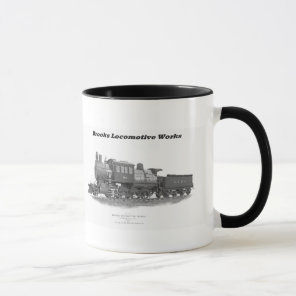 Brooks Camelback Locomotive, Long Island Railroad Mug