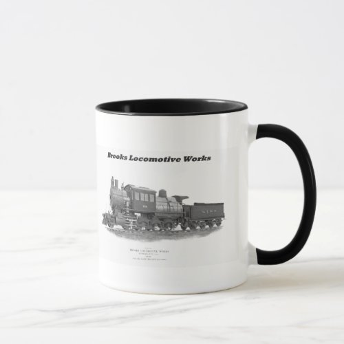 Brooks Camelback Locomotive Long Island Railroad Mug