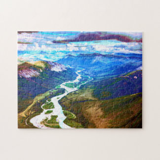 Brooks Mountain Range, Arctic Alaska Jigsaw Puzzle