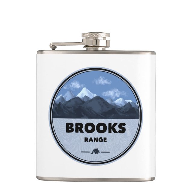 Brooks Range Alaska Camping Flask (Front)