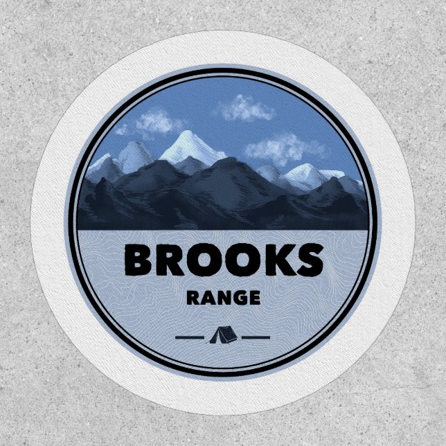 Brooks Range Alaska Camping Patch (Front)