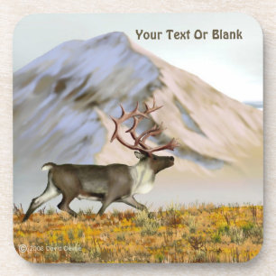 Brooks Range Caribou Beverage Coaster