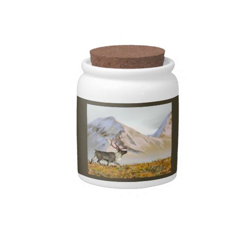 Brooks Range Caribou Candy Jar