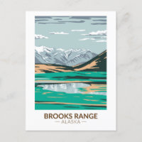 Brooks Range Mountains Alaska Vintage
