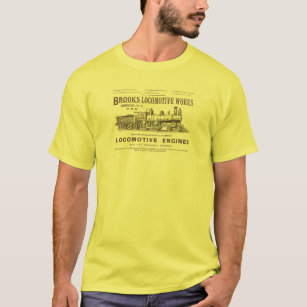 Brooks Steam Locomotive Works 1890 T-Shirt