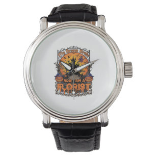 Broom Broke Florist Halloween Witch Pumpkin Haunte Watch