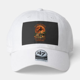 Broom Broke Halloween Witch Camping Tent Campfire 47 Brand Hat