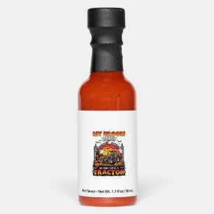 Broom Broke Tractor Halloween Witch Ghosts_1 Hot Sauces