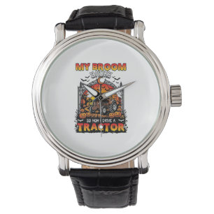 Broom Broke Tractor Halloween Witch Ghosts_1 Watch