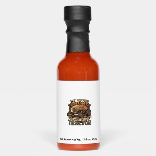 Broom Broke Tractor Pumpkin Moon Hot Sauces