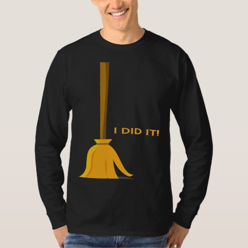 Broom Challenge Viral BroomChallenge Accepted T_Shirt
