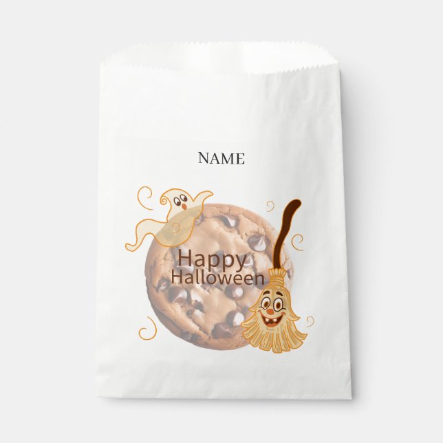 Broom Cookie Sleeve Favor Bag (Front)