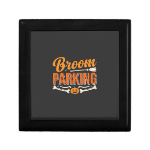 Broom Parking Halloween Vector Design_1 Gift Box