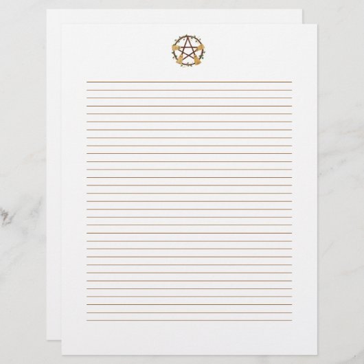 Broom Pentagram (Front/Back)