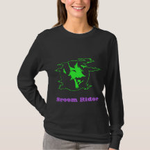 Broom Rider Halloween Witch Shirt