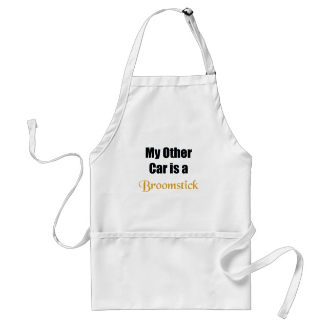 Broomstick Adult Apron (Front)