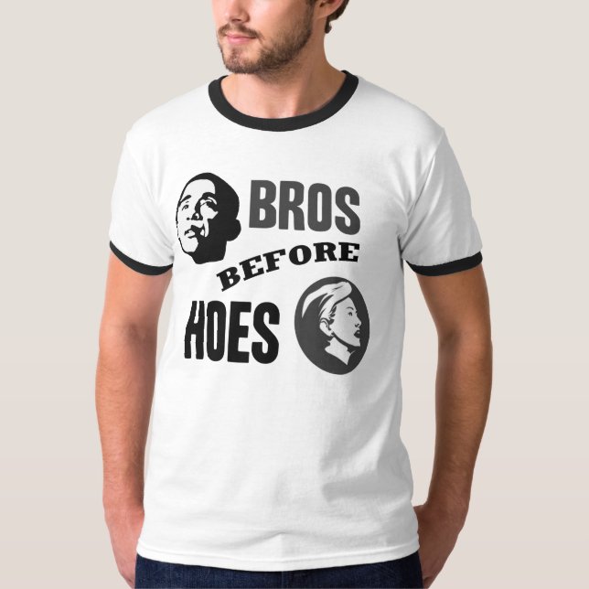 Bros Before Hos Obama Shirts (Front)