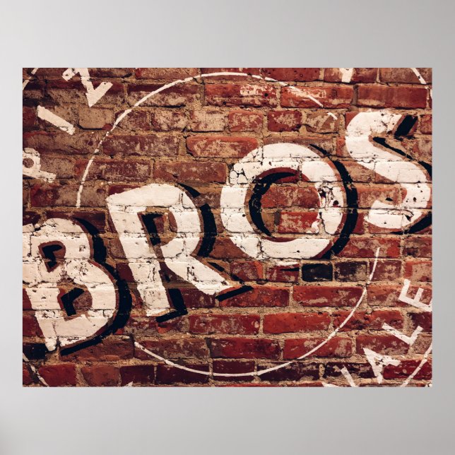 Bros illustration poster (Front)