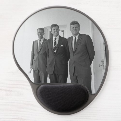 Bros President John Kennedy  Robert  Ted Gel Mouse Pad