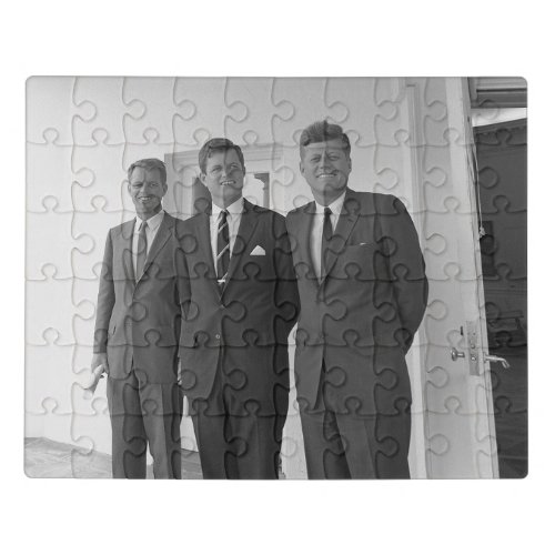 Bros President John Kennedy  Robert  Ted Jigsaw Puzzle