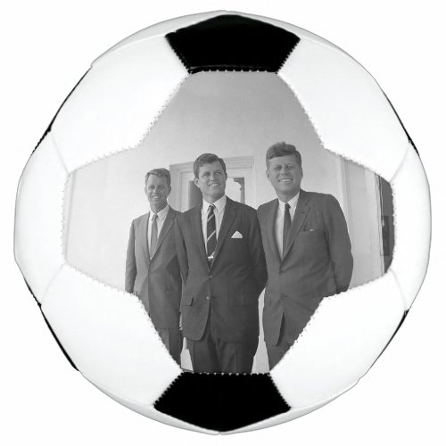 Bros President John Kennedy  Robert  Ted Soccer Ball