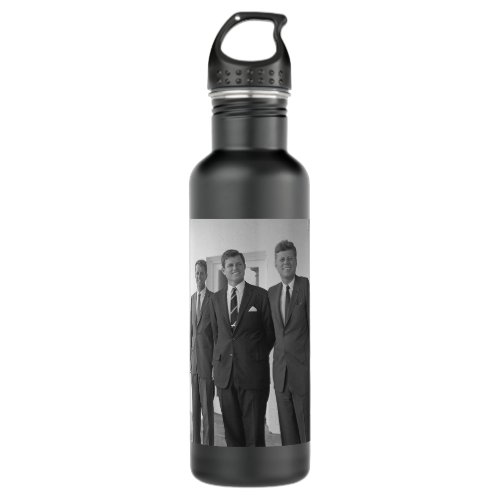 Bros President John Kennedy  Robert  Ted Stainless Steel Water Bottle