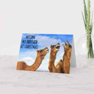 BROTHE=SINGING THE BLUES-MISS U AT CHRISTMAS TIME! HOLIDAY CARD