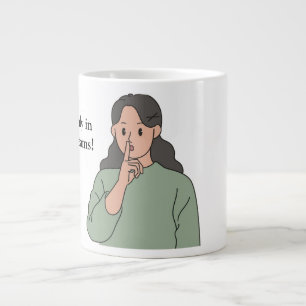 brothe&sister mugs, siblings gifts, ceramic mug, giant coffee mug