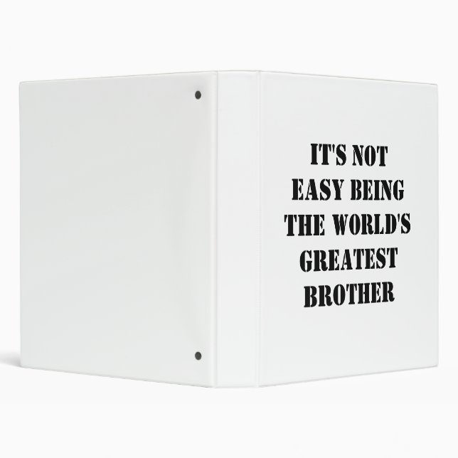 Brother 3 Ring Binder (Background)