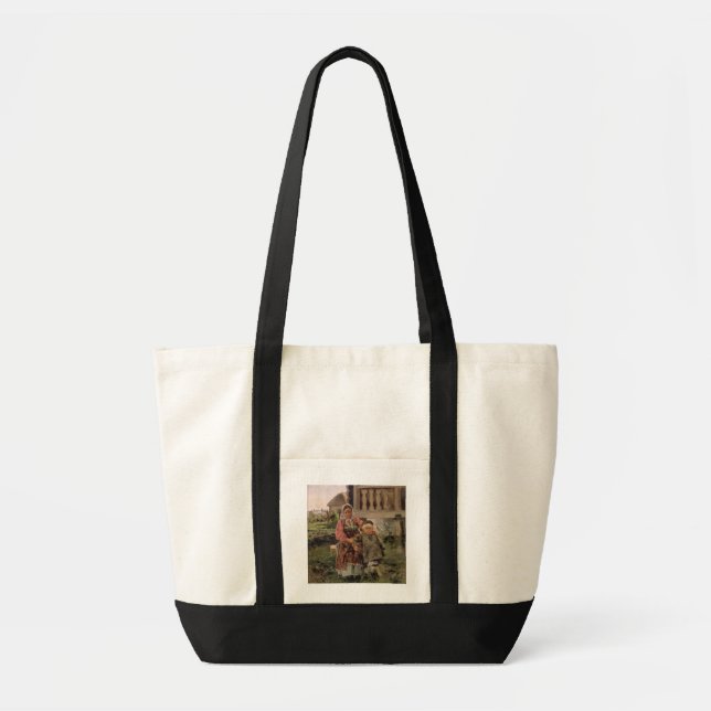 Brother and Sister, 1880 Tote Bag (Front)