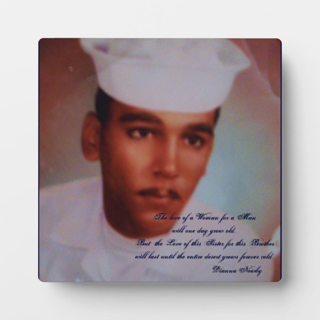 Brother and Sister love Plaque (Front)