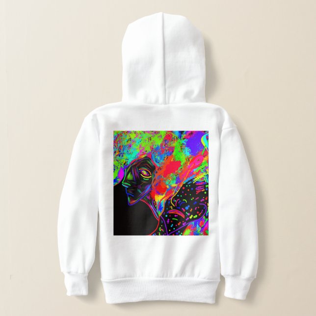 Brother and Sister Supernatural Creatures Hoodie (Laydown Back)