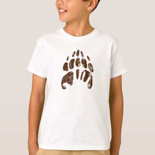 Brother Bear Footprint Handprint Disney T_Shirt