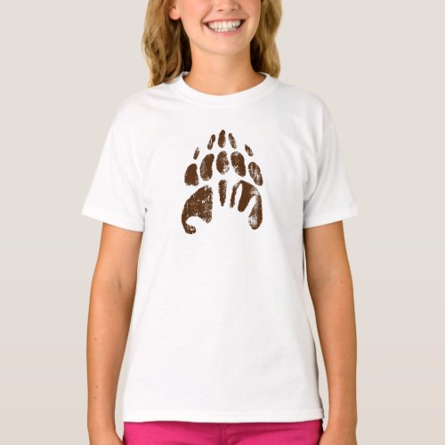 Brother Bear Footprint Handprint Disney T_Shirt