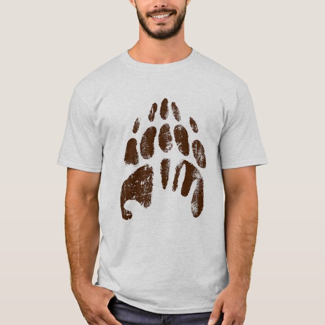 Brother Bear Footprint Handprint Disney T-Shirt (Front)