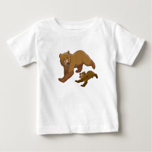 Brother Bear Kenai and Koda running Disney Baby T-Shirt