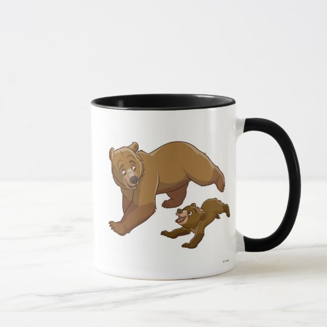 Brother Bear Kenai and Koda running Disney Mug (Right)