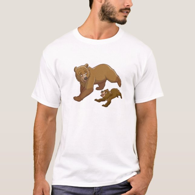 Brother Bear Kenai and Koda running Disney T-Shirt (Front)