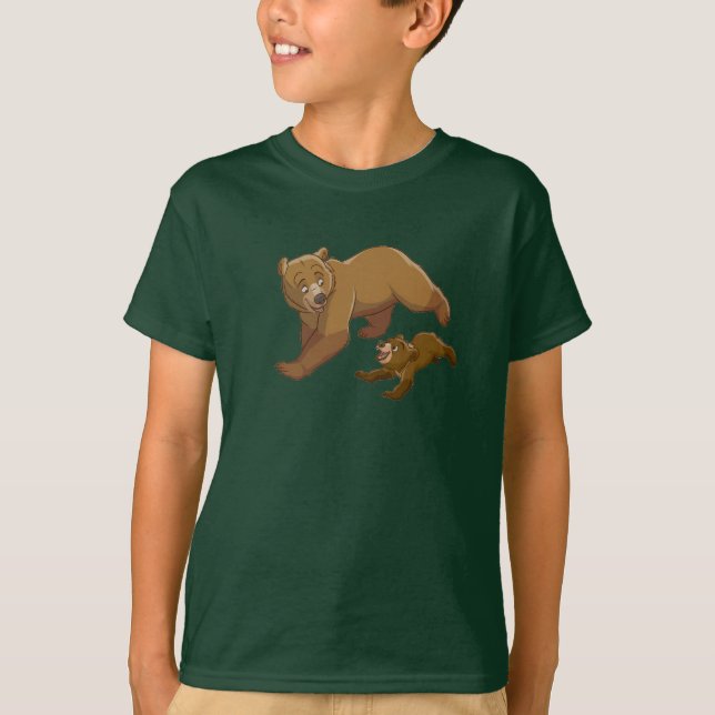 Brother Bear Kenai and Koda running Disney T-Shirt (Front)