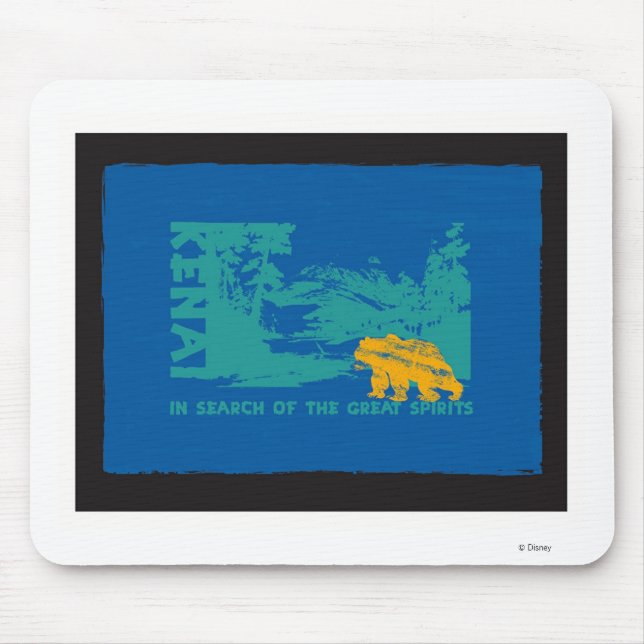 Brother Bear Kenai design Disney Mouse Pad (Front)