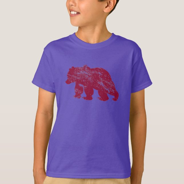 Brother Bear Kenai weathered northern lights T-Shirt (Front)