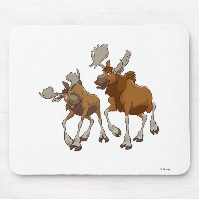 Brother Bear Rutt and Tuke walking Disney Mouse Pad | Zazzle