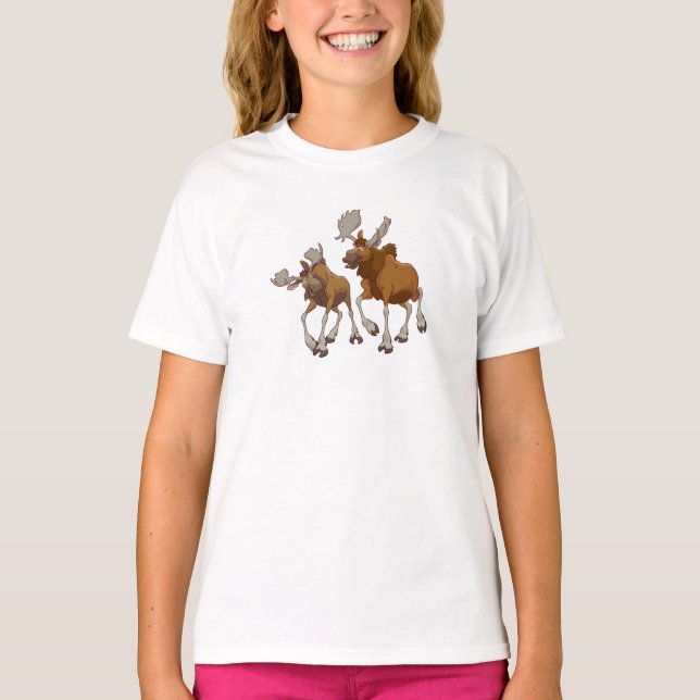 Brother Bear Rutt and Tuke walking Disney T-Shirt (Front)