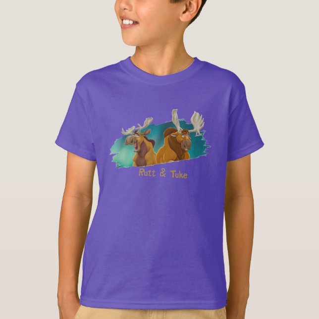 Brother Bear Rutt & Tuke moose Disney T-Shirt (Front)