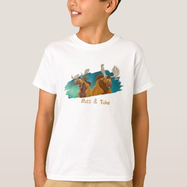 Brother Bear Rutt & Tuke moose Disney T-Shirt (Front)