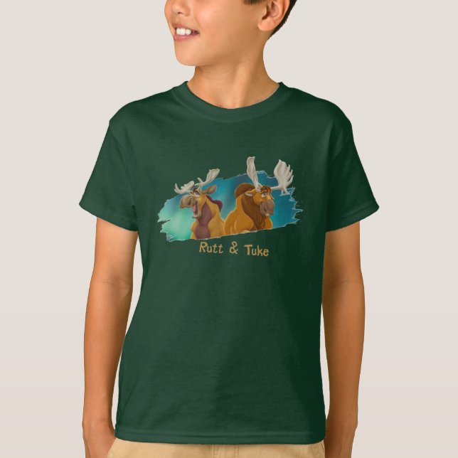 Brother Bear Rutt & Tuke moose Disney T-Shirt (Front)