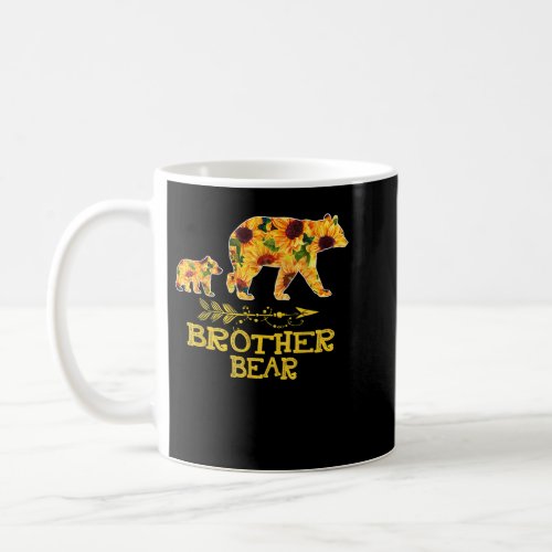 Brother Bear Sunflower T_Shirt Funny Mother Father Coffee Mug
