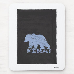 Brother Bear's Kenai Silhouette Disney Mouse Pad